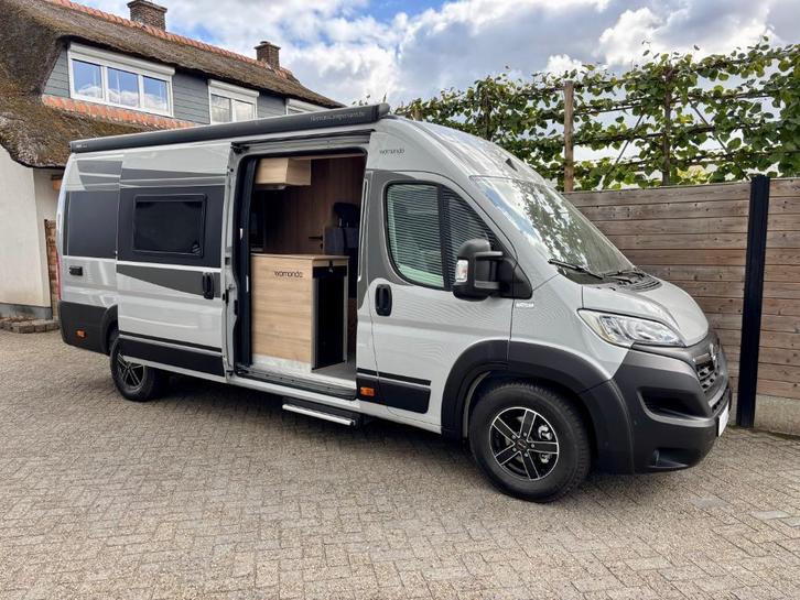 Robeta Womondo Sphinx 2.2 165k (6.36m), Caravans en Kamperen, Mobilhomes, Bedrijf, tot en met 3, Buscamper of Camperbus, Overige merken