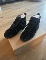 Christian Louboutin - Velours plats en veau Orlato/Spikes/GG, Vêtements | Hommes, Chaussures, Neuf, Baskets, Noir, Enlèvement ou Envoi