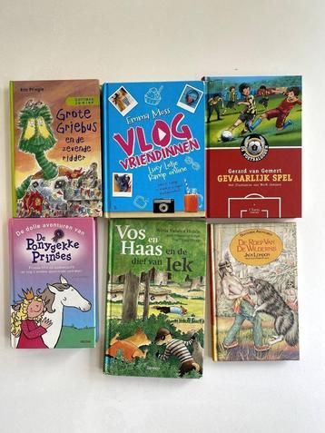 6 leesboeken voor kinderen tot 12 jaar beschikbaar voor biedingen