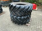 Michelin Multibib 540/65 R24 Banden (2x), Zakelijke goederen, Landbouw | Onderdelen | Banden, Velgen en Assen