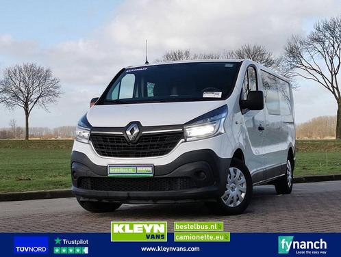 Renault TRAFIC 1.6 DCI dubbel cabine!, Auto's, Bestelwagens en Lichte vracht, Bedrijf, ABS, Airconditioning, Cruise Control, Navigatiesysteem