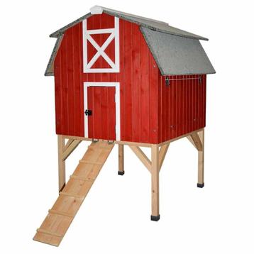 Kippenhok Red barn, uniek design , kippen hokken beschikbaar voor biedingen