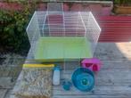 Complete hamsterkooi, waterbak, aanhanger en voer, Dieren en Toebehoren, Ophalen, Zo goed als nieuw, Kooi, Hamster