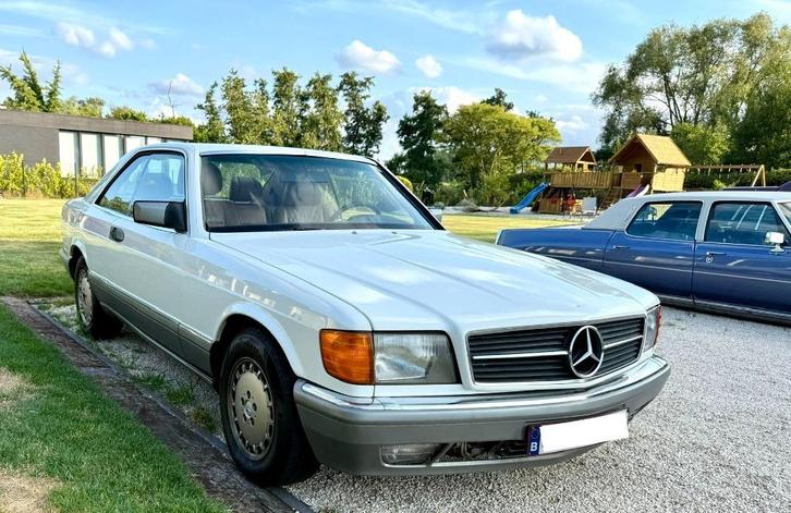 Mercedes 500 SEC in originele staat, Auto's, Mercedes-Benz, Particulier, S-Klasse, ABS, Airconditioning, Climate control, Cruise Control