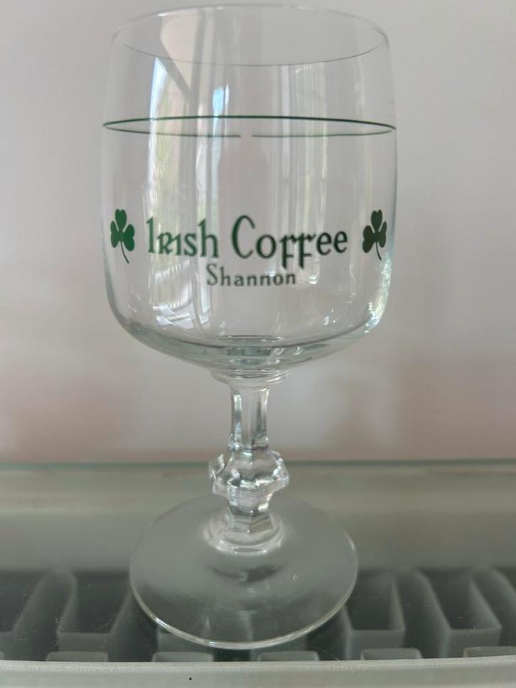 Glazen Irish Coffee Shannon, Verzamelen, Glas en Drinkglazen, Zo goed als nieuw, Ophalen