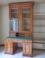 Mahonie Bureau ArtDecoStijl, Huis en Inrichting, Bureaus, Ophalen, Gebruikt, Bureau