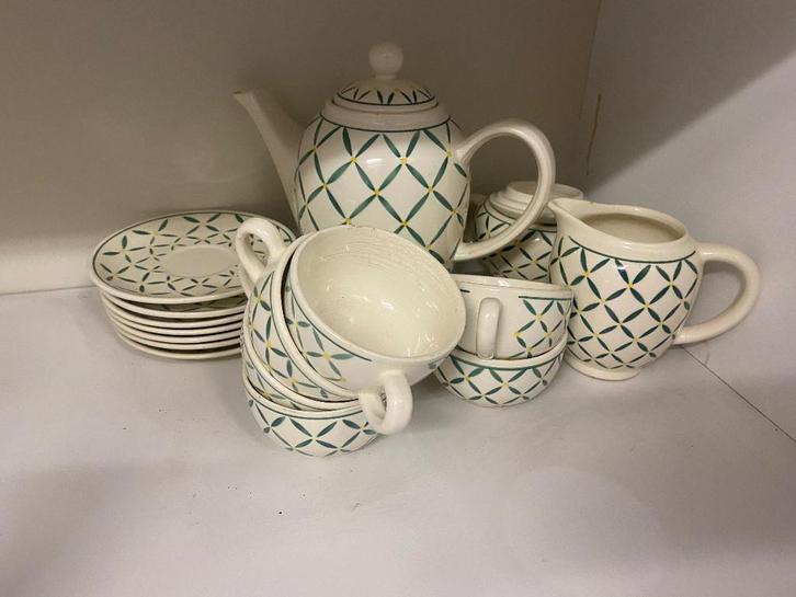 Koffieservies set, Antiek en Kunst, Antiek | Servies compleet, Ophalen