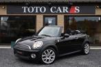 MINI Cooper Cabrio Cabriolet 1.6i | 48.000 km. | AIRCO | Car, Auto's, 4 zetels, Stof, Zwart, Cabriolet