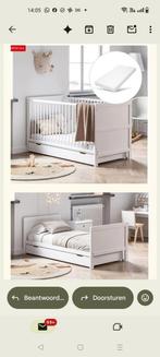 3 in 1 Meegroeibed met matras en alle toebehoren van lakens., Kinderen en Baby's, Ophalen, Zo goed als nieuw