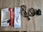 65 W snel oplader voor tablet, laptop of gsm, Computers en Software, Laptop-opladers, Ophalen of Verzenden, Gebruikt
