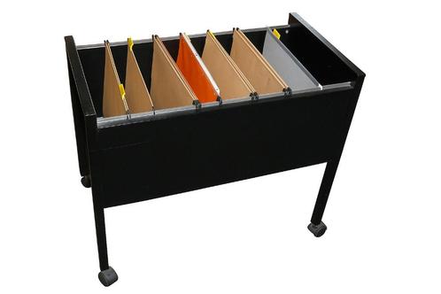 Kast met hangende mappen op wielen., Diversen, Bureau-accessoires, Zo goed als nieuw, Ophalen