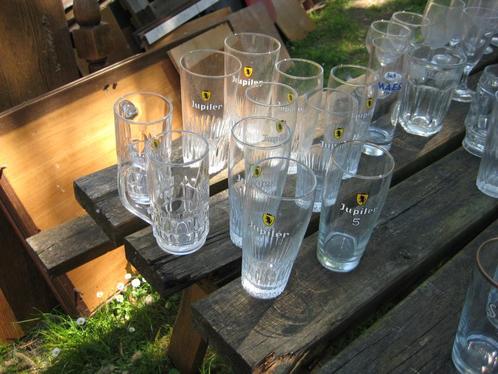 verzameling bierglazen 2, Verzamelen, Glas en Drinkglazen, Zo goed als nieuw, Bierglas, Ophalen