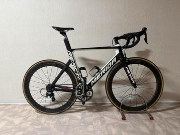 Merida reacto 4000 racefiets, Enlèvement ou Envoi, Comme neuf, Carbone
