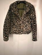 Khaki leopard jas, Ophalen of Verzenden, Zo goed als nieuw, Maat 36 (S)