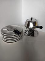 fondue stel, Ophalen, Zo goed als nieuw, Brander