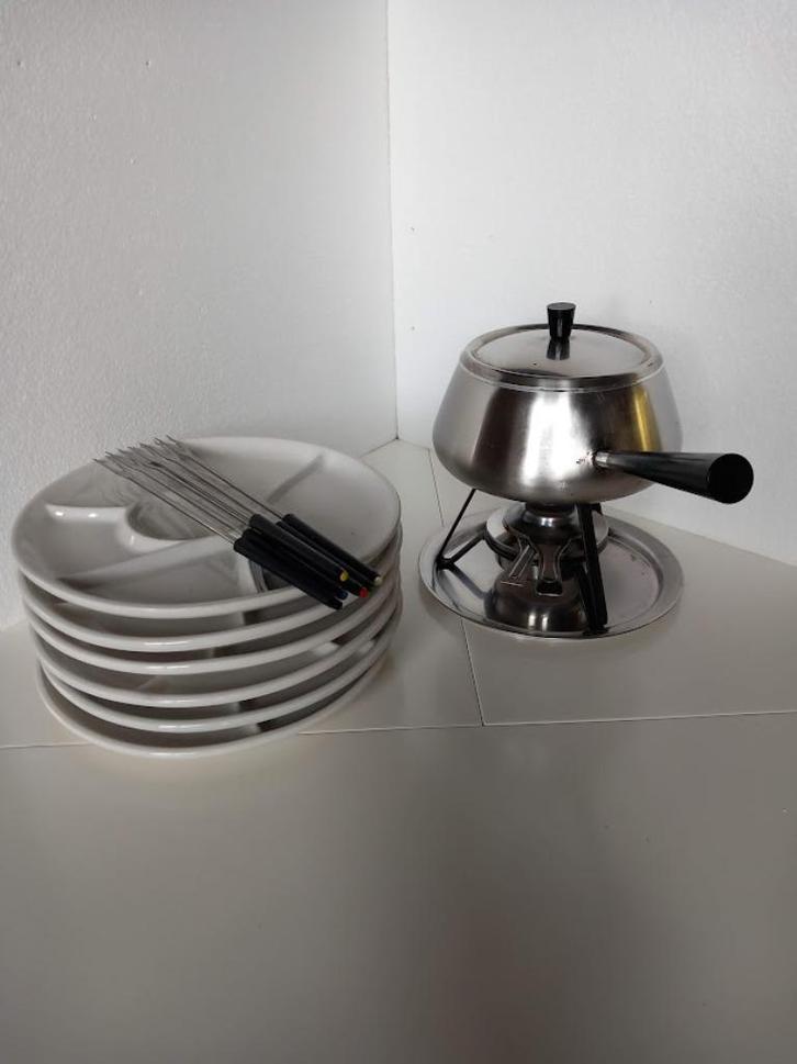 fondue stel, Electroménager, Fondue, Comme neuf, Brûleur, Enlèvement