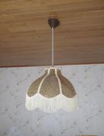 Vintage hanglamp rotan, Huis en Inrichting, Lampen | Hanglampen, Gebruikt, Ophalen