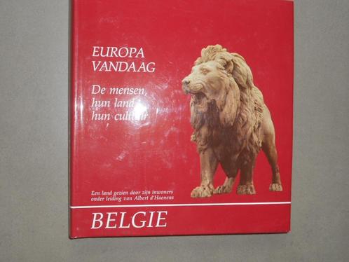 boek Europa vandaag België, de mensen, hun land hun cultuur,, Boeken, Politiek en Maatschappij, Gelezen, Maatschappij en Samenleving