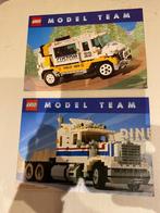 Lego Model Team/Technic reclame boekje 1990 en 1991, Enlèvement, Comme neuf, Briques en vrac, Lego