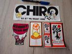 Lot stickers jeugdbeweging chiro, Verzamelen, Ophalen of Verzenden, Zo goed als nieuw, Bedrijf of Vereniging