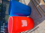 Plastieken vaten, Tuin en Terras, Ophalen, Gebruikt