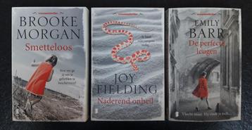 Boeken - Thrillers (3 stuks) beschikbaar voor biedingen