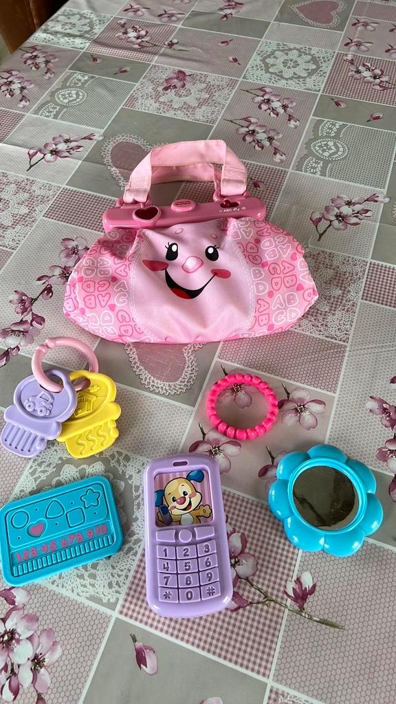 Fisher Price Leerplezier Mijn Eerste Tasje, Kinderen en Baby's, Speelgoed | Babyspeelgoed, Gebruikt, Ophalen of Verzenden