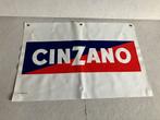 Vintage Cinzano reclamedoek banner uit 1986 reclamebord, Verzamelen, Merken en Reclamevoorwerpen, Ophalen of Verzenden, Zo goed als nieuw