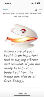 Infra rood cabine Cocoon pro, Ophalen of Verzenden, Zo goed als nieuw, Overige typen