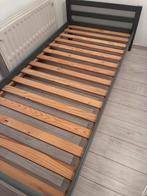 Lit 90x200 avec sommier, Huis en Inrichting, Slaapkamer | Complete slaapkamers, Ophalen, Zo goed als nieuw, Eenpersoons
