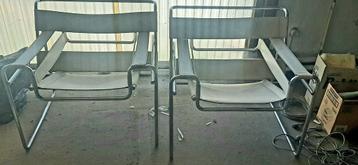 Wassily chair Marcel Breuer (white) - replica beschikbaar voor biedingen