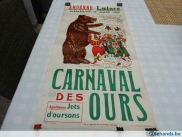 Affiches de carnaval, Enlèvement, Comme neuf, Autres sujets/thèmes