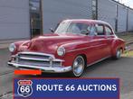 Chevrolet Styleline Deluxe | 1950 | Route 66 Auctions, Auto's, Chevrolet, Zwart, Bedrijf, Handgeschakeld