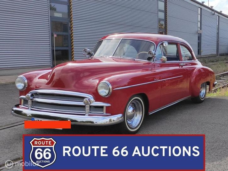 Chevrolet Styleline Deluxe | 1950 | Route 66 Auctions, Auto's, Oldtimers, Bedrijf, Te koop, Chevrolet, Benzine, Overige carrosserie