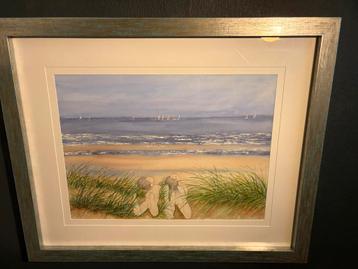 Aquarel te koop Ingrid Geudens beschikbaar voor biedingen