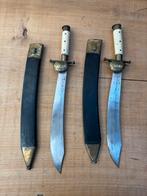 2 dagues Indonésiennes debut 1900, Verzamelen, Militaria | Algemeen, Ophalen of Verzenden