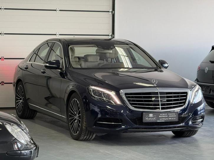 Mercedes S500  2016   165000km  455ch  V8 full équipé, Auto's, Mercedes-Benz, Bedrijf, Te koop, S-Klasse, 360° camera, 4x4, ABS