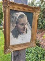 Barokke kader met gips, foto 1950, Ophalen, Foto