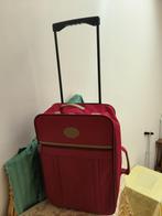 Rode reiskoffer (handbagage), Handtassen en Accessoires, Koffers, Ophalen, Gebruikt, Minder dan 50 cm, Minder dan 35 cm