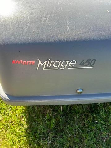 Coffre de toit "Karrite Mirage 450"/Top Box Auto 