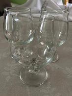 4 Cognac glazen, Verzamelen, Glas en Drinkglazen, Ophalen, Zo goed als nieuw, Overige typen
