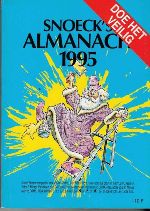 Snoeck's almanach voor 1995 - Doe het veilig, Livres, Humour, Neuf, Histoires, Enlèvement ou Envoi