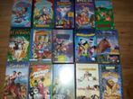 30 VHS met tekenfilms oa Walt Disney .., Tekenfilms en Animatie, Alle leeftijden, Gebruikt, Ophalen of Verzenden