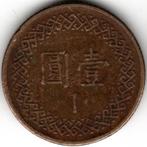 Taïwan : 1 Yuan Année 70 (1981) Y#551 Ref 15008, Timbres & Monnaies, Monnaies | Asie, Asie orientale, Enlèvement ou Envoi, Monnaie en vrac