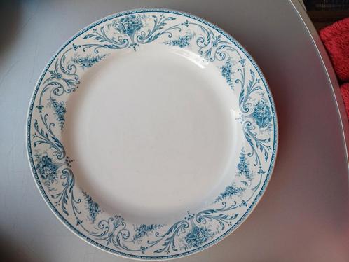 Boch bord Louis XIV blauw, Antiek en Kunst, Antiek | Servies los, Ophalen