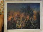 Een prachtig schilderij - Forst Fire van Walter Frans, Ophalen