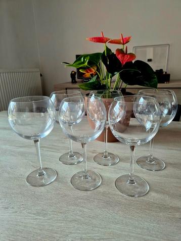 Chef&Sommelier - 6 Wijnglazen beschikbaar voor biedingen