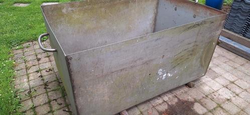 RVS bak, bad, coldtub. Dompelbad. Koudebad., Tuin en Terras, Zwembad-toebehoren, Gebruikt, Ophalen