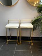2 design barstoelen, Huis en Inrichting, Barkrukken, Ophalen, Zo goed als nieuw