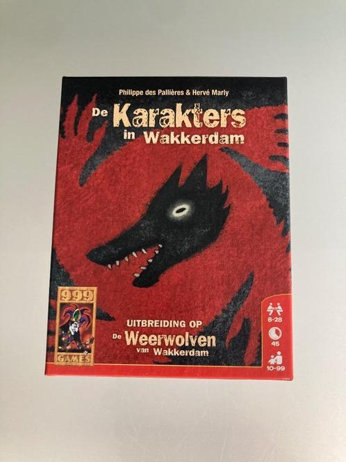 Weerwolven - De karakters in Wakkerdam, Hobby & Loisirs créatifs, Jeux de société | Jeux de cartes, Comme neuf, Cinq joueurs ou plus